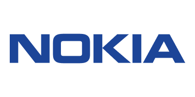 Nokia is written in capital letters