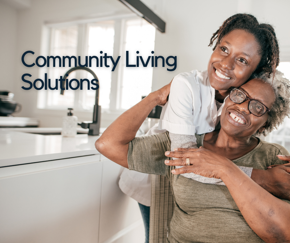  Community Living Solutions Button 